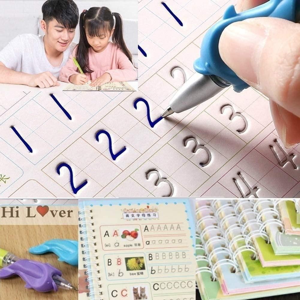Magic Book Buy 1 set & Get 1 set FREE ( 8 Book + 20 Refill+2 Pen+2 Grip )