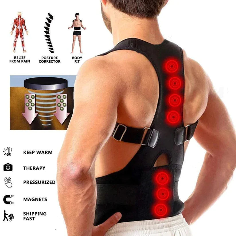 Posture Corrector Belt For Back Support For Men And Women (Buy 1 Get 1 Free🔥🔥) 4.9 ⭐⭐⭐⭐⭐ 93,217 REVIEWS